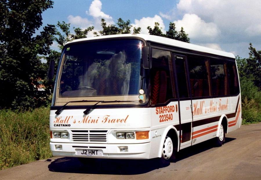 Toyota Coaster HDB30R Caetano Optimo II (C21F) '1991